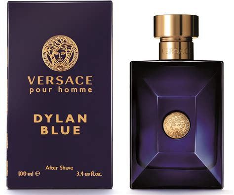 Versace blue aftershave